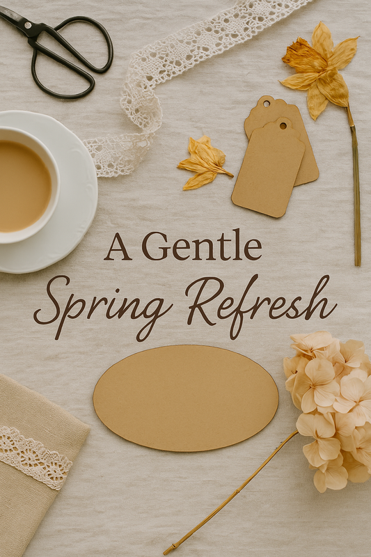 A Gentle Spring Refresh – With Grace, Gratitude, and Creativity