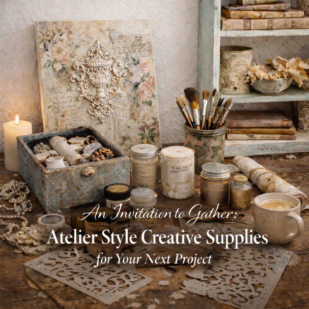 An Invitation to Gather: Atelier Style Creative Supplies for Your Next Project