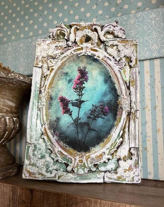 Old-World Moody Scenes | Creating Aged European Décor with LaBlanche Moulds + Pentart