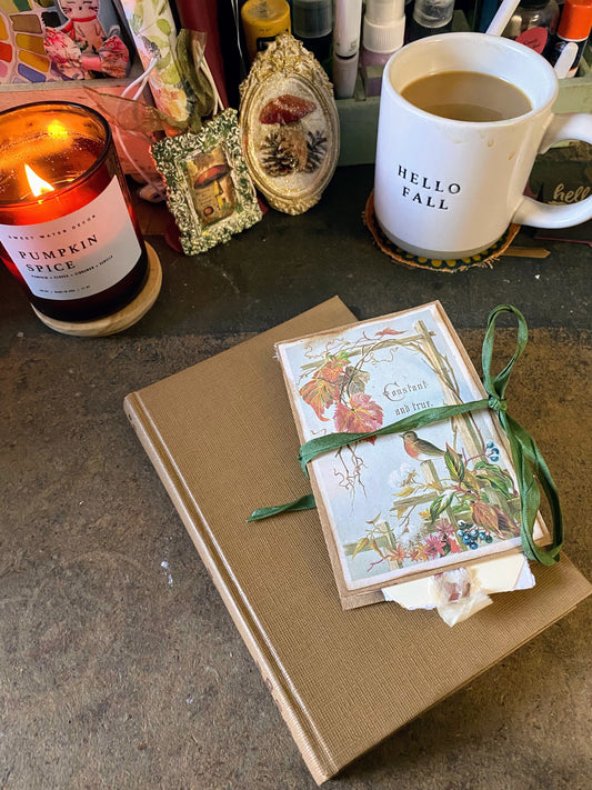 Three Small Creative Rituals to Begin November: Rooted in Grace & Gratitude & Handmade living