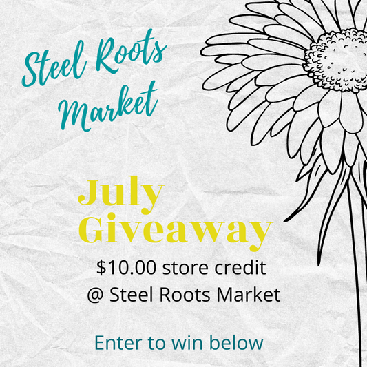July Giveaway at Steel Roots Market