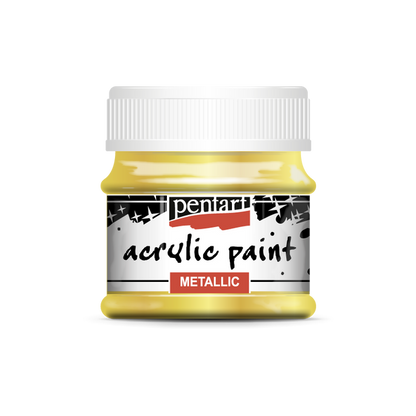 Acrylic Paint Metallic - Pentart 50 ml