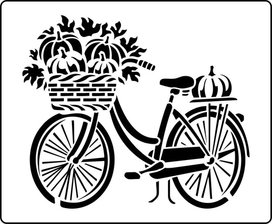 Fall Bicycle Jrv Stencil