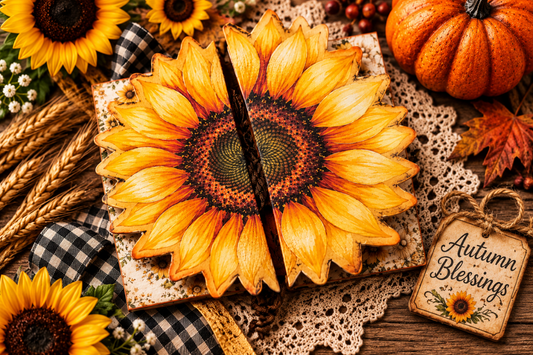 Paper Craft Socials: Sunflower Harvest Journal Atelier