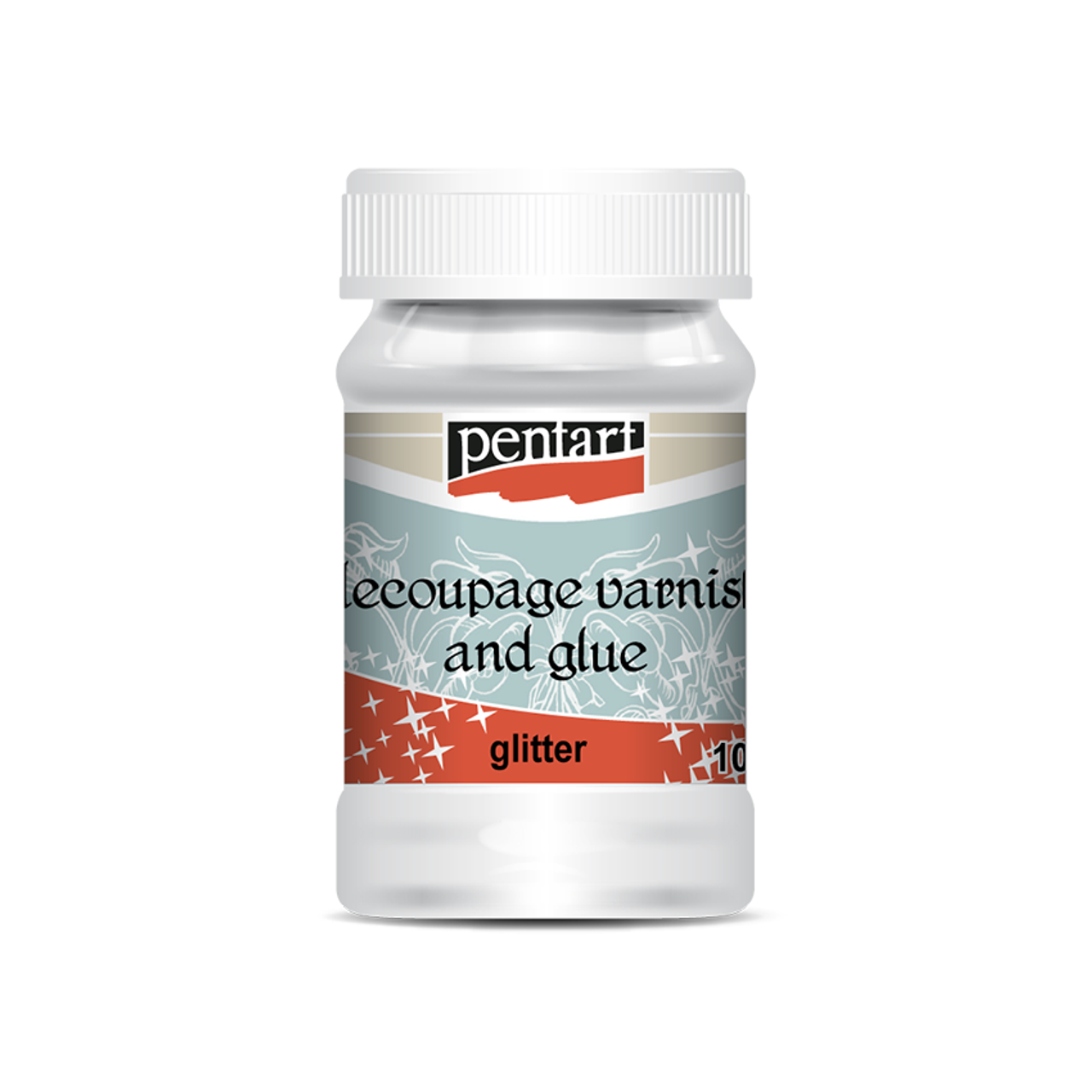 Decoupage Glue & Varnish - Glitter 100 ml