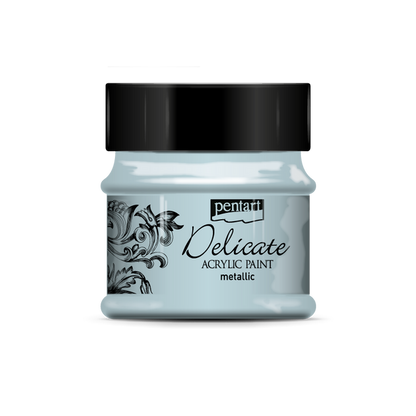 Delicate Metallic Acrylic Paint - Pentart 50 ml