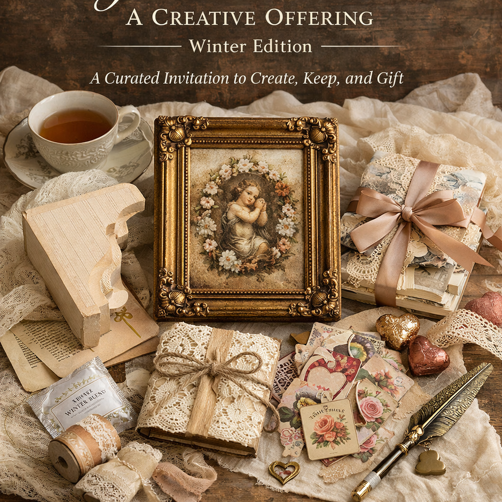 Gathered: A Creative Offering — Winter Edition  A Curated Invitation to Create, Keep, and Gift