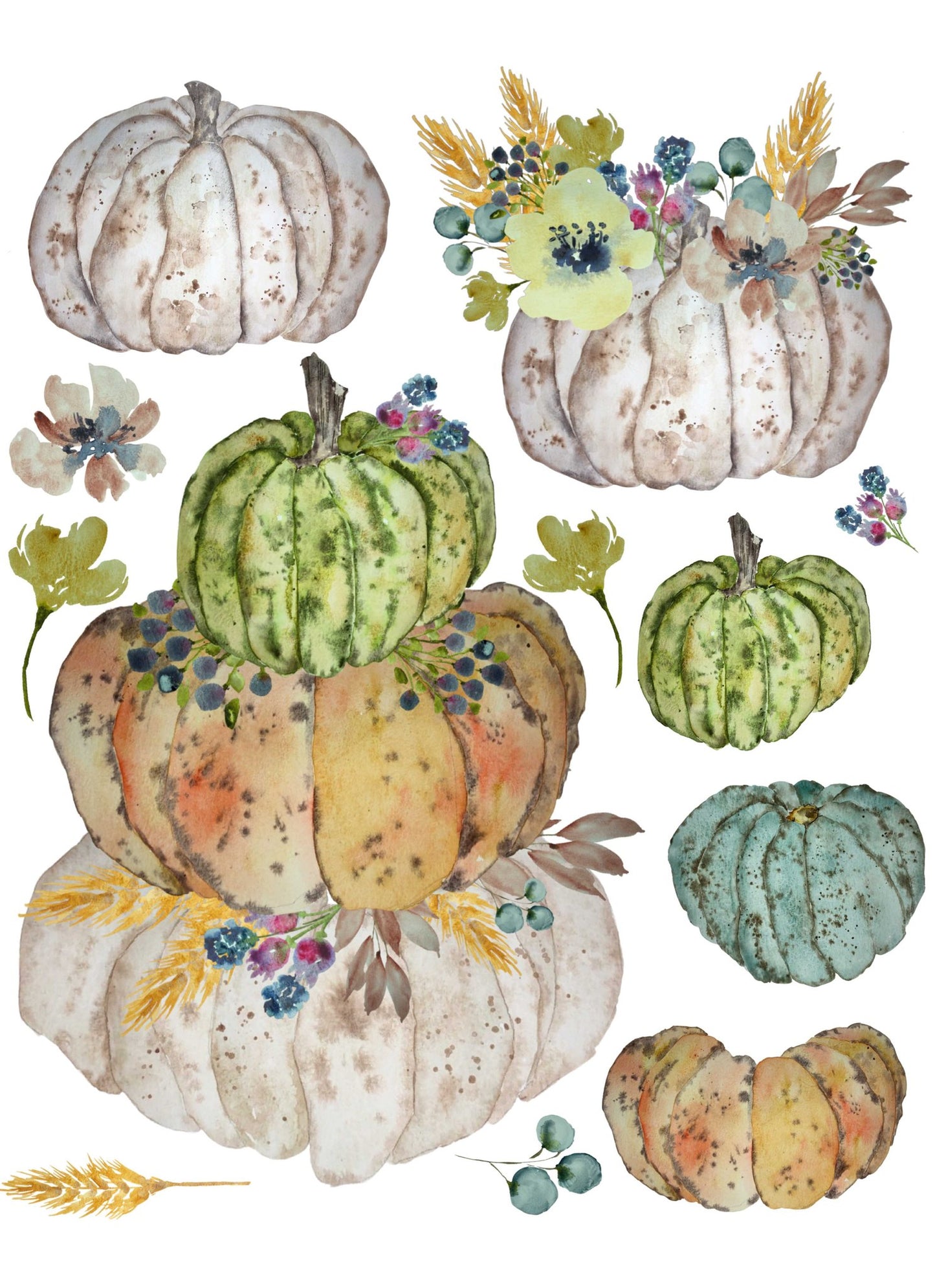 Stacked Heirlooms by Lexi Grenzer Decoupage Paper - Roycycled