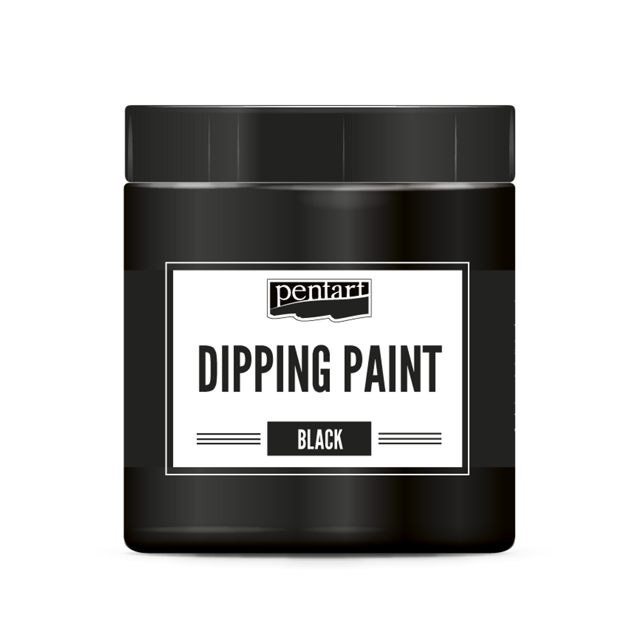 Dipping Paint Black - Pentart - 250 ml