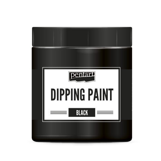 Dipping Paint Black - Pentart - 250 ml