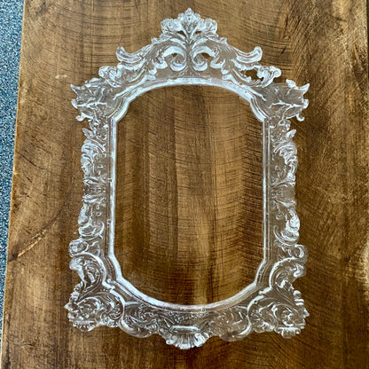 Ornate Rectangle Frame - Resin casting