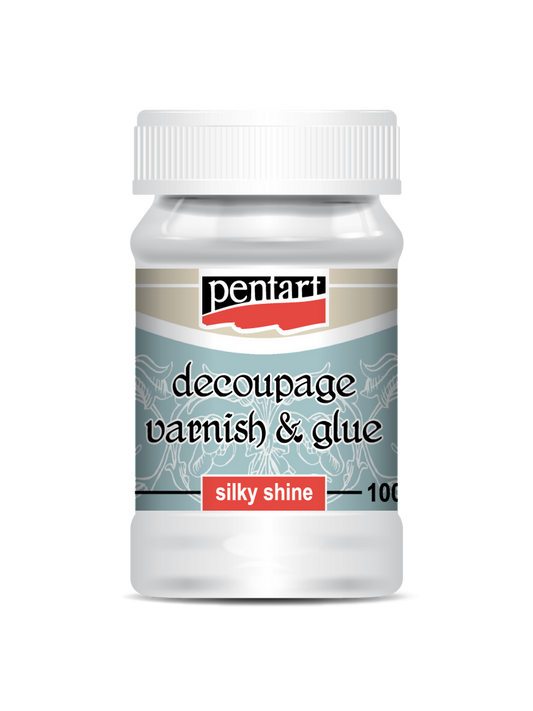 Decoupage Glue & Varnish -  Silky Shine 100 ml