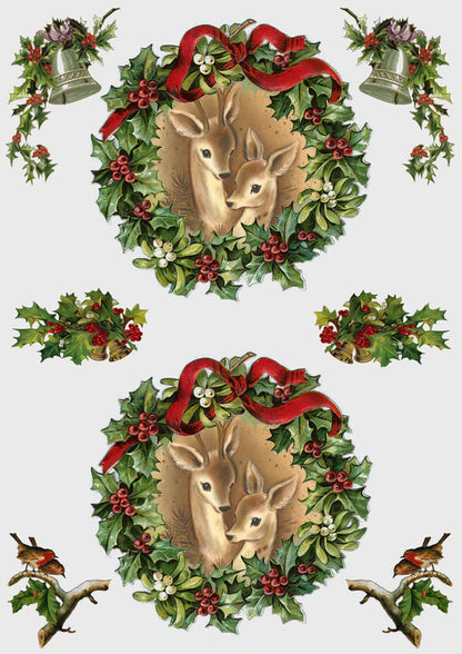 DIY Christmas Ornaments featuring Decoupage ~ Clay & more ~  Online Workshop + 20% OFF Coupon