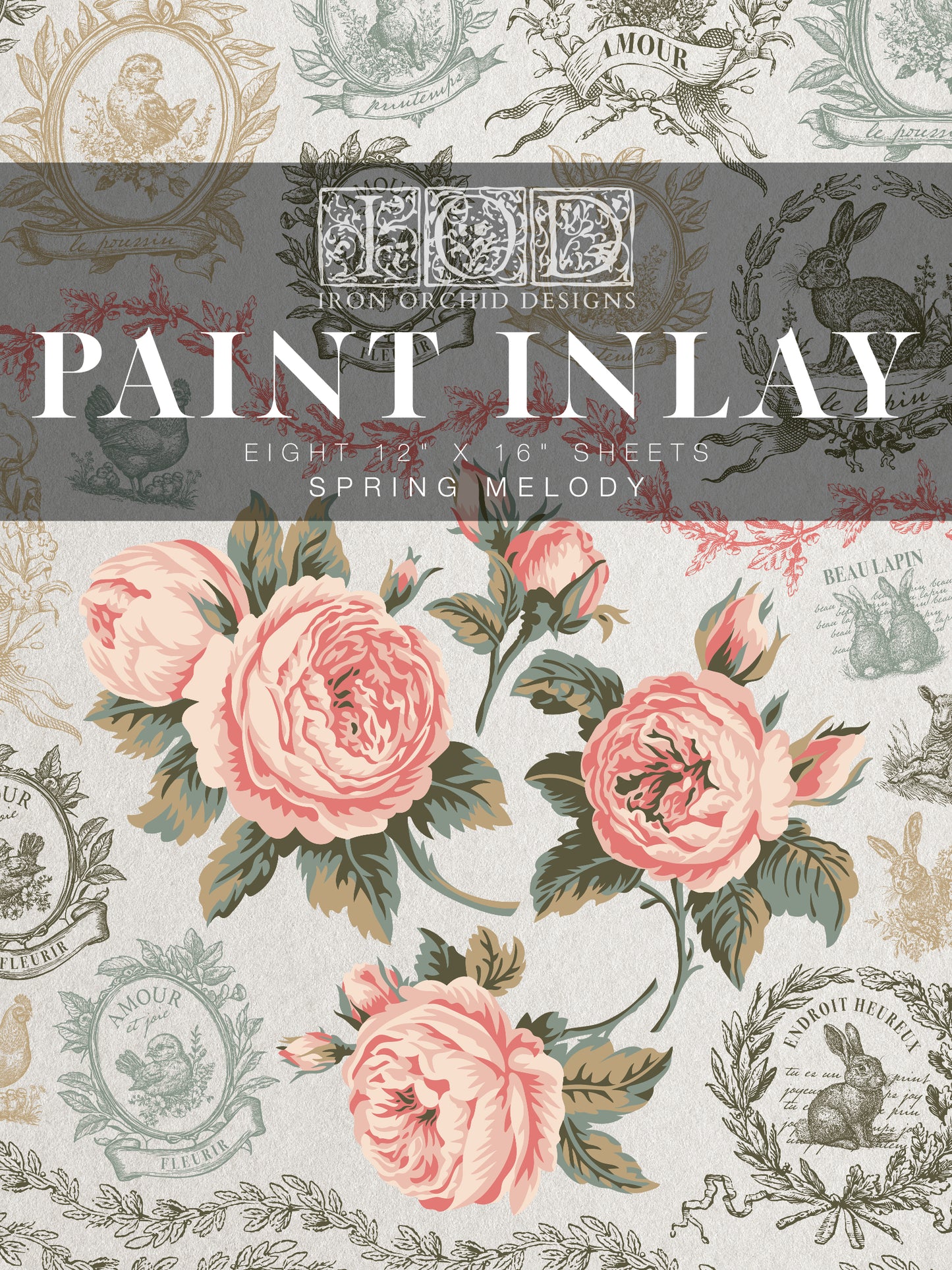 Spring Melody  Paint InLay by IOD