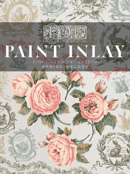 Spring Melody  Paint InLay by IOD