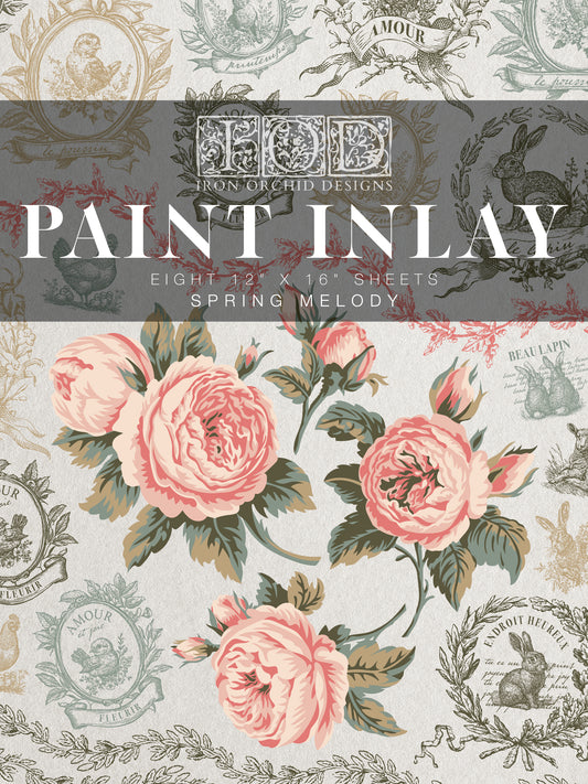 Spring Melody  Paint InLay by IOD