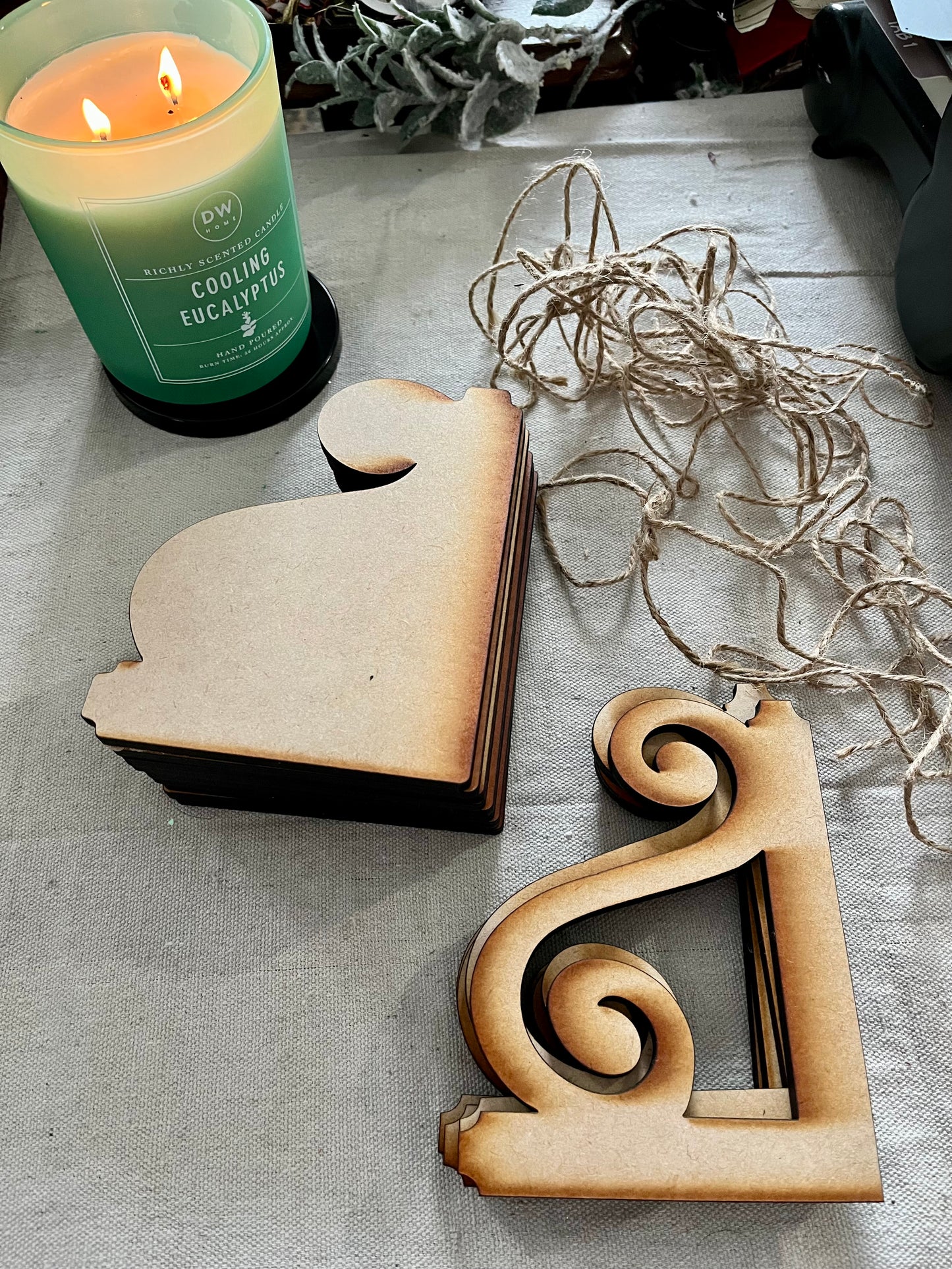 Wintering Corbel — Architectural Statement Surface (Small or Large)