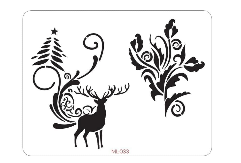 Christmas Bliss - Designs by Vintage Retail Therapy by Mara Stencil