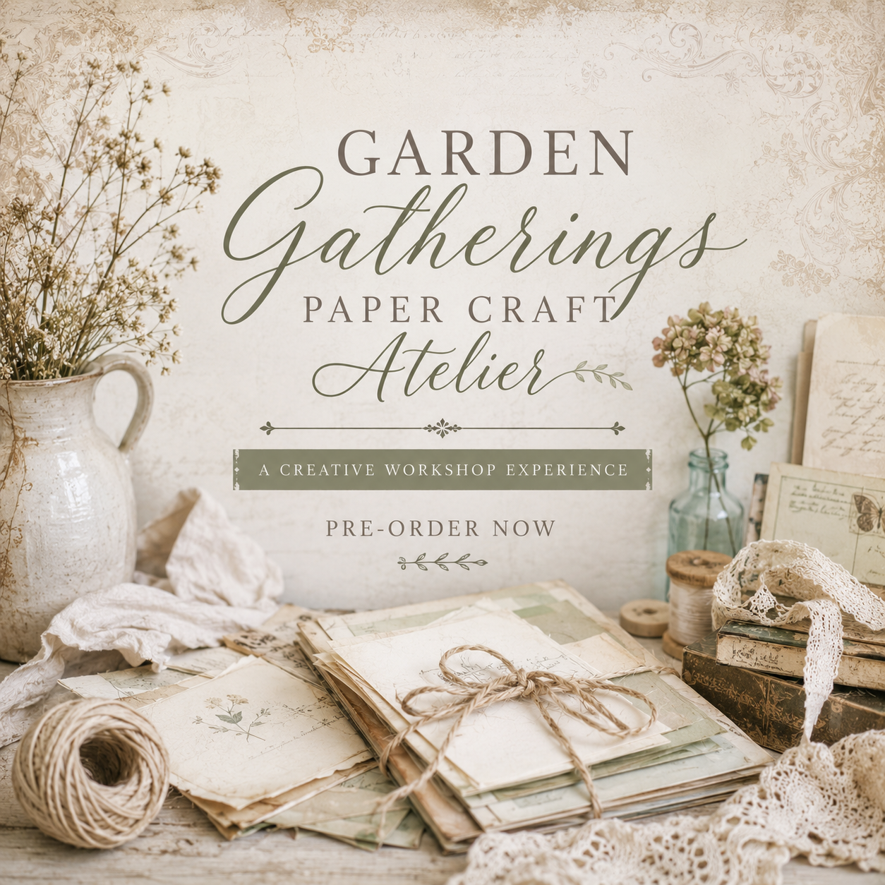 Garden Gatherings Paper Craft Atelier | Pre-Order