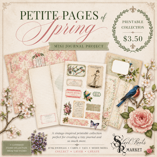 Petite Pages of Spring | Mini Journal Printable Collection