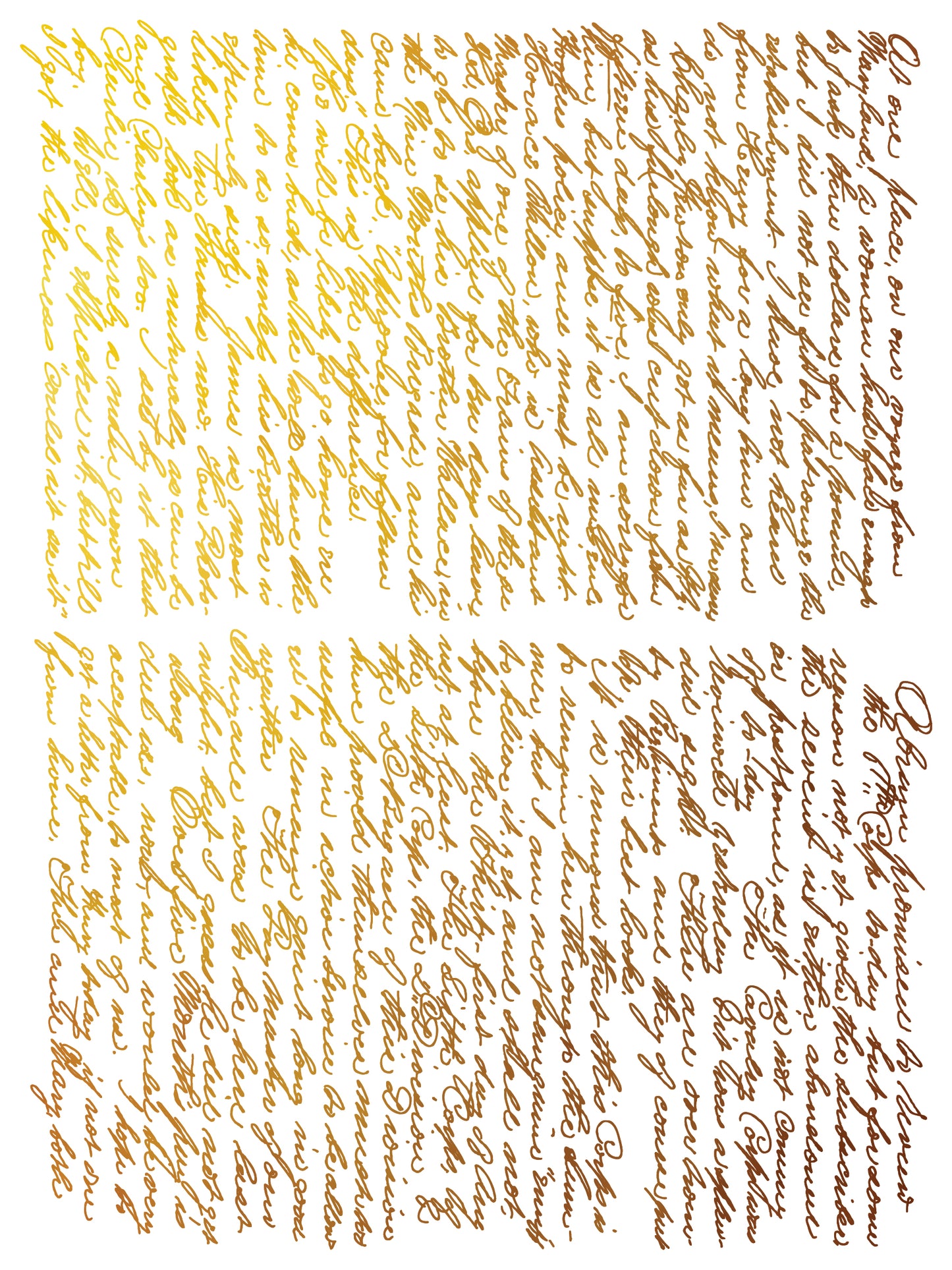 EMPORIUM IOD Foil TRANSFER  PAD 12" x 16"