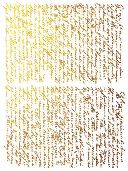 EMPORIUM IOD Foil TRANSFER  PAD 12" x 16"