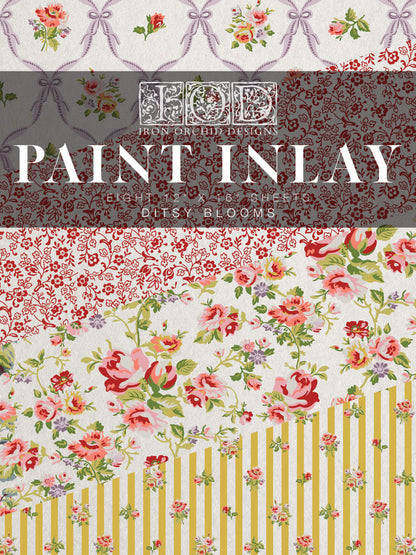 DITSY BLOOM Paint InLay by IOD