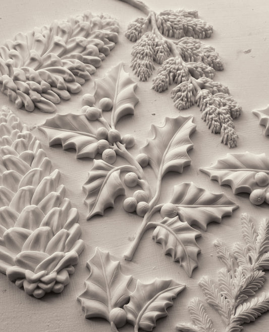 PRE- ORDER IOD -  Winter Forage Décor Mould