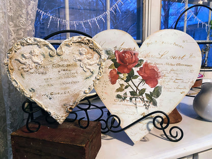 Maker’s Heart Surface Set – MDF Craft Blanks (Set of 2)