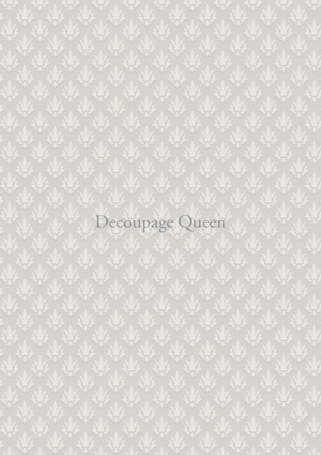Delicate Tiles Paper A3 Decoupage Queen