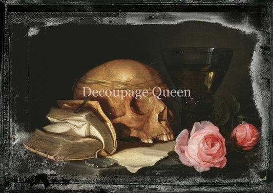 Vanitas 2 Rice Paper A3