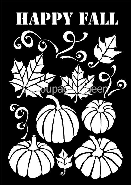 Fall Bundle Decoupage Queen Stencil