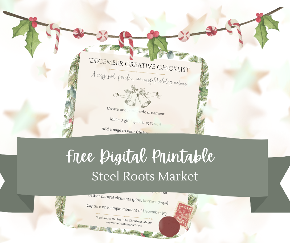 December Creative Checklist – Free Printable