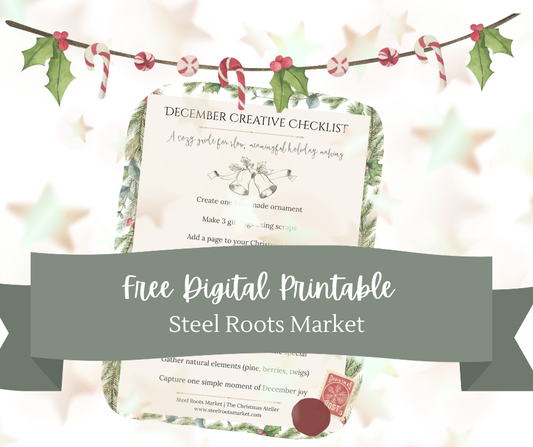 December Creative Checklist – Free Printable