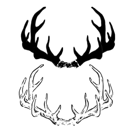 Roycycled Antlers Stencil