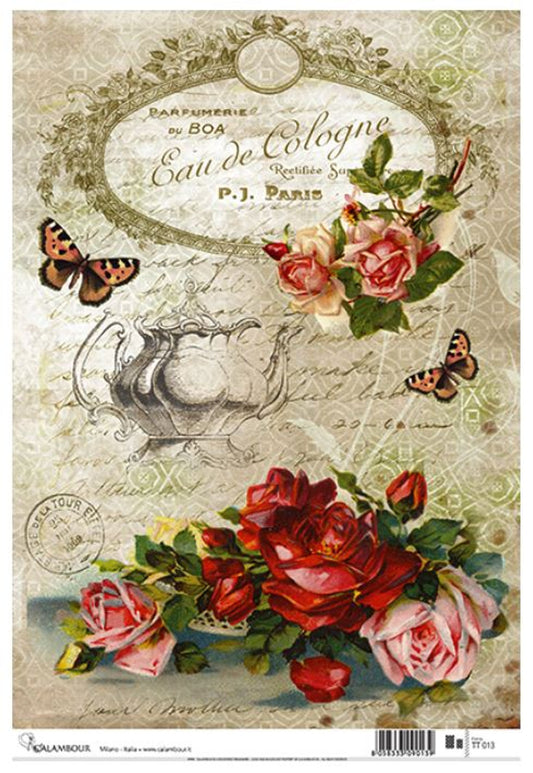 Eau de Cologne Rice Paper A3