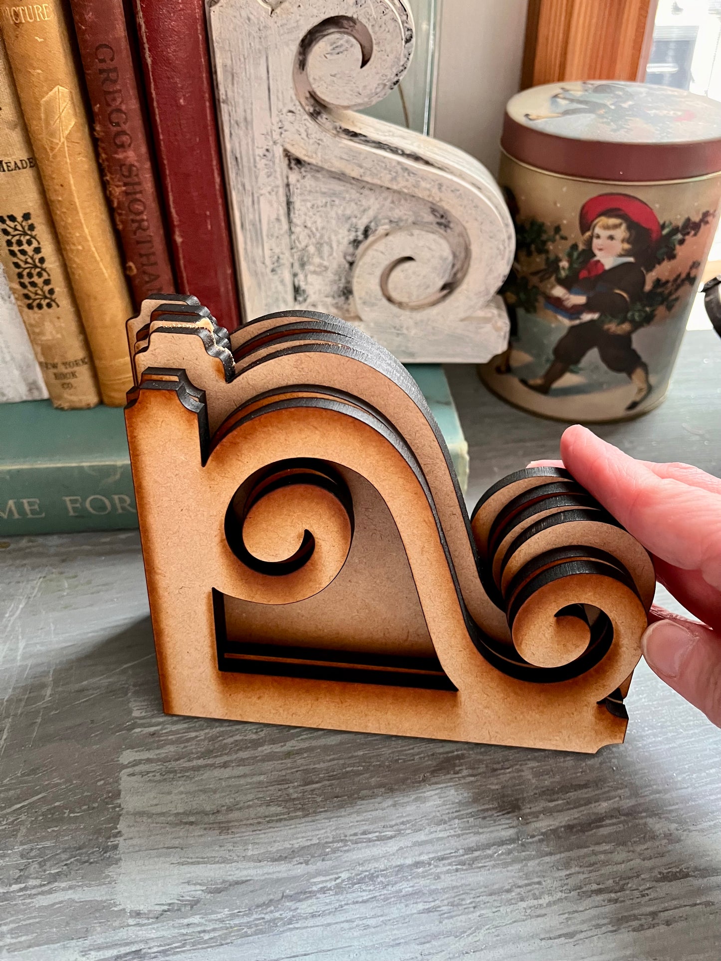 Wintering Corbel — Architectural Statement Surface (Small or Large)