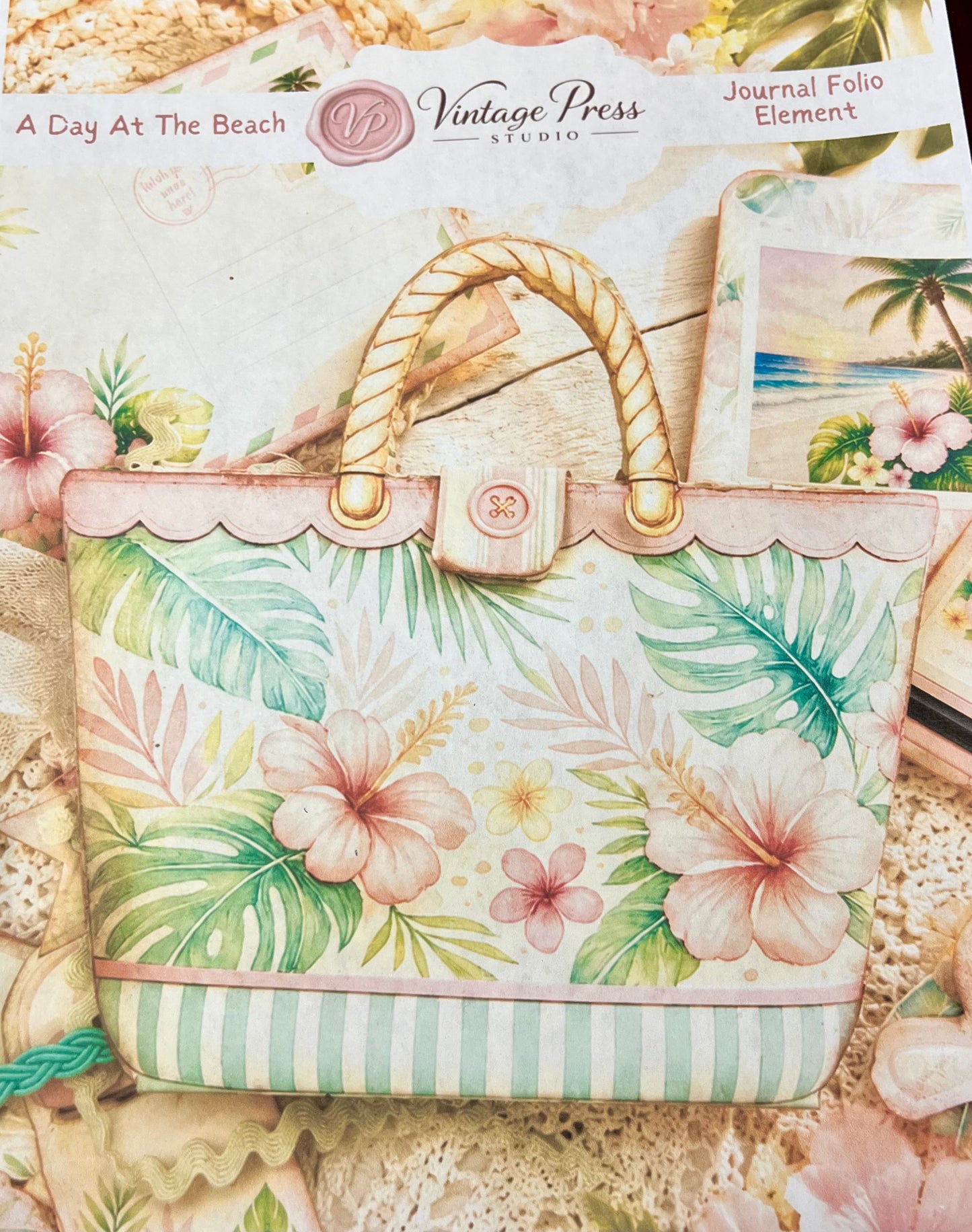 Paper Craft Socials: A Day at the Beach — Printed Paper Project