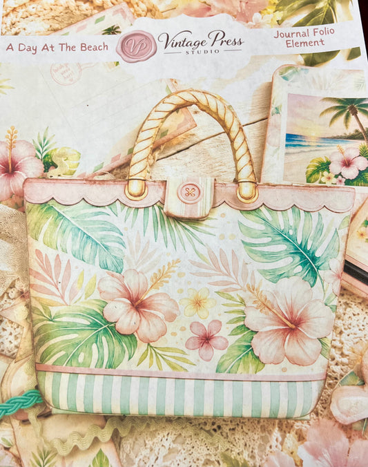 Paper Craft Socials: A Day at the Beach — Printed Paper Project