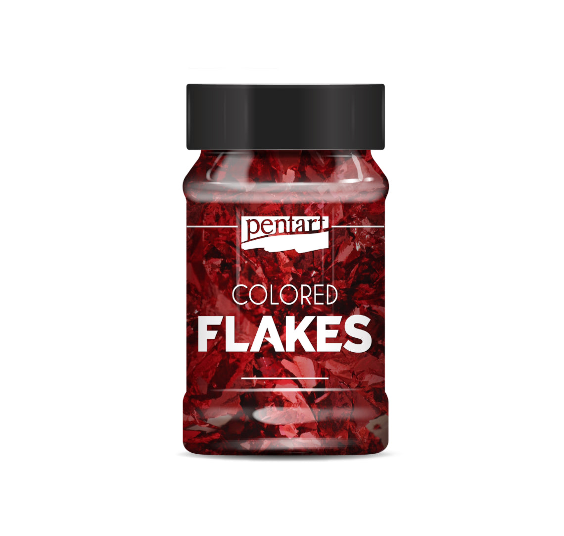 Pentart Colored foil flakes 1g