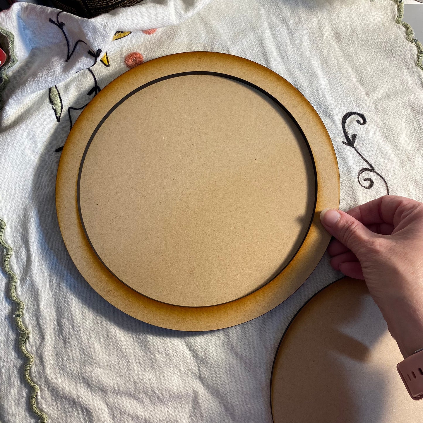 Large Round Layered Frame  + Inserts - DIY