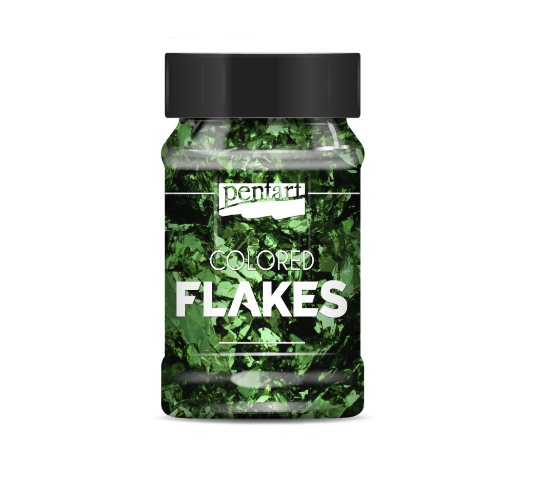 Pentart Colored foil flakes 1g