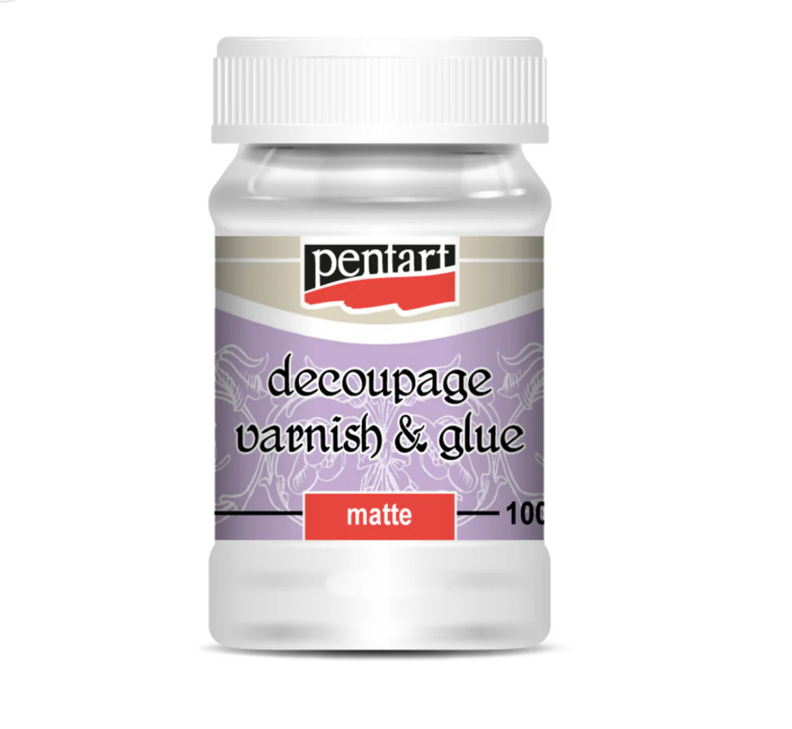 Decoupage Varnish & Glue Matte