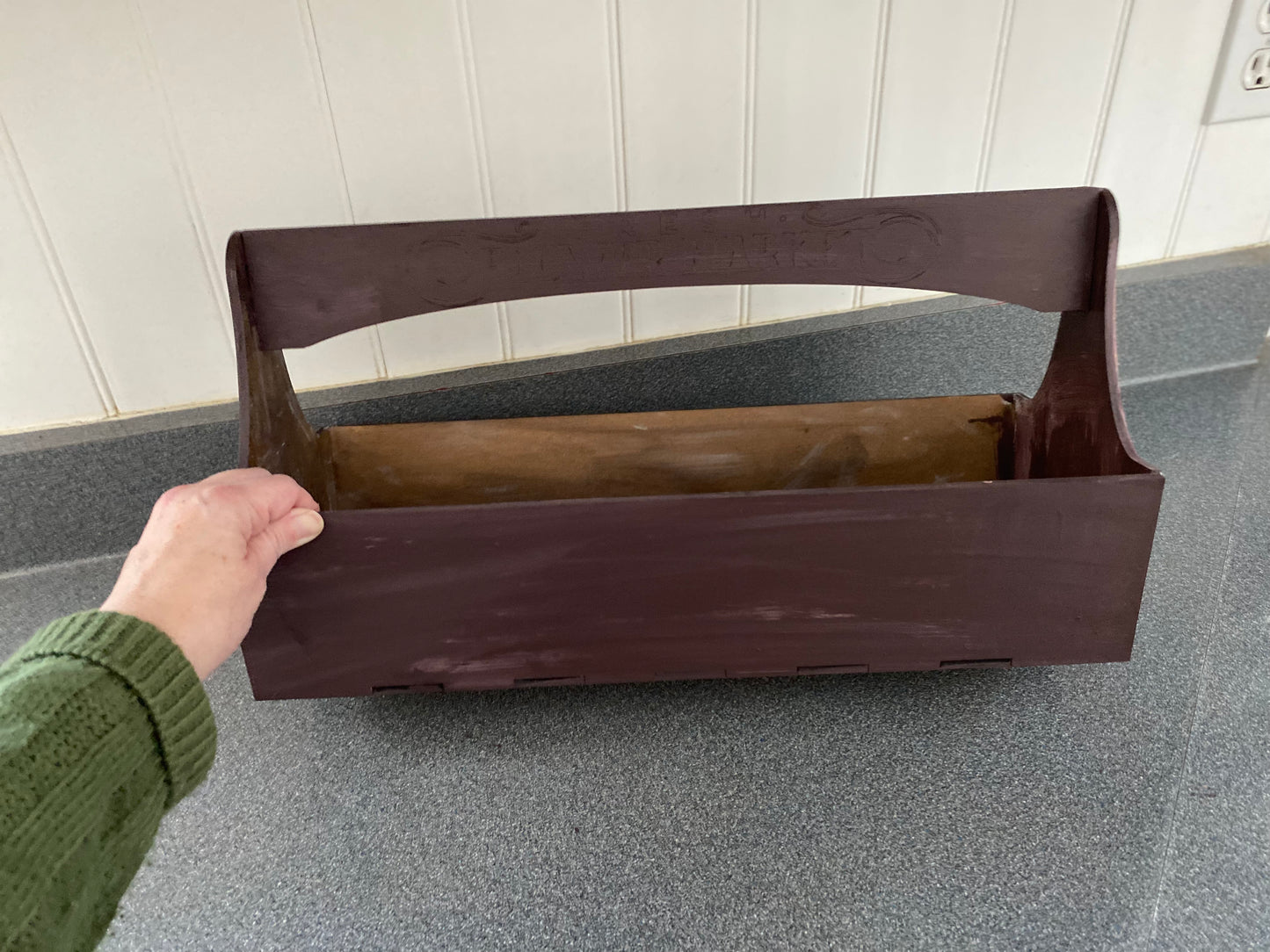 Long Decor box with handle ~ DIY Surface