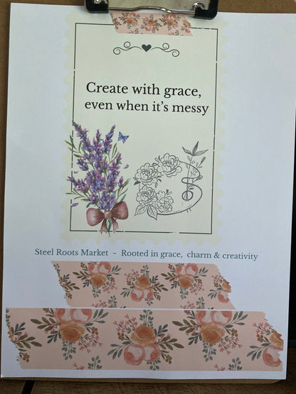 Create with grace, even when it’s messy. - Download
