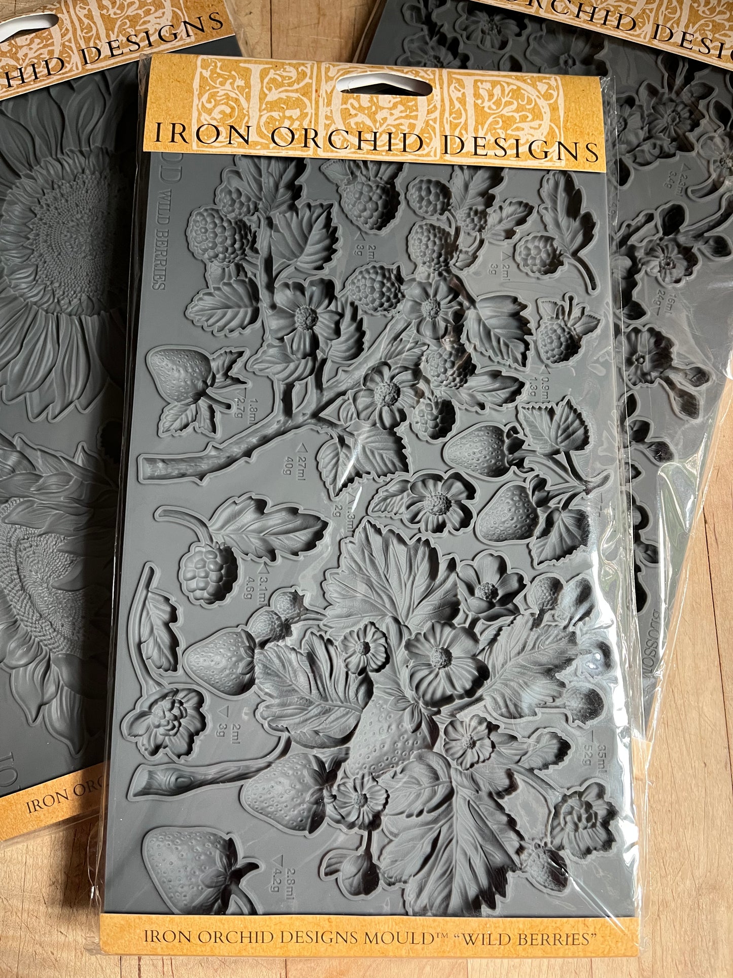 Cottage Garden IOD Mould Collection