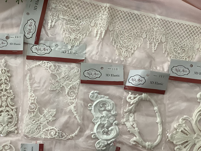 Nik·Art Embellishment Bundle No. 2 — Large (15 Pieces) | Rare European Decorative Castings