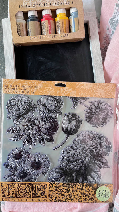 The Cottage Chalk & Stamp Bundle  A curated creative set designed to help you begin—beautifully.
