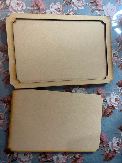 Atelier Layered Frame Surface | Small-Batch MDF DIY Blank
