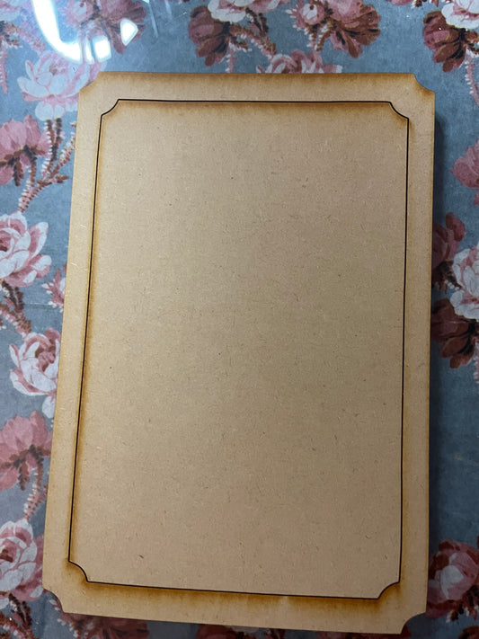 Atelier Layered Frame Surface | Small-Batch MDF DIY Blank